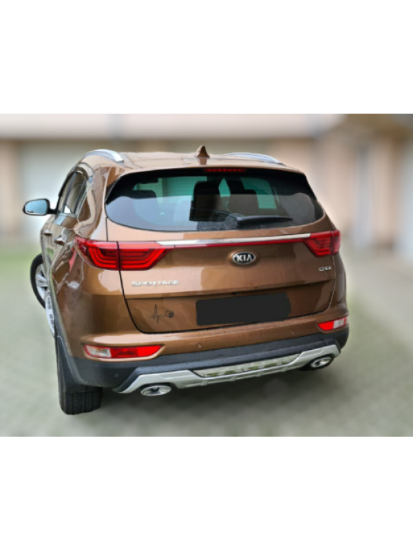 Difuzory na nárazník (spoilery) Kia Sportage (2016-2018)